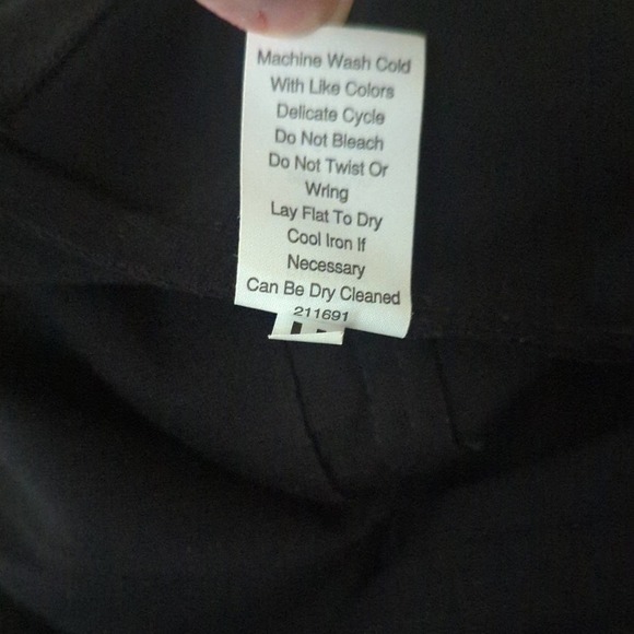 CABI Black Asymmetrical Snap Zip Pointe Moto Jacket Size XS Style 615 Zip Pocket - Picture 12 of 14